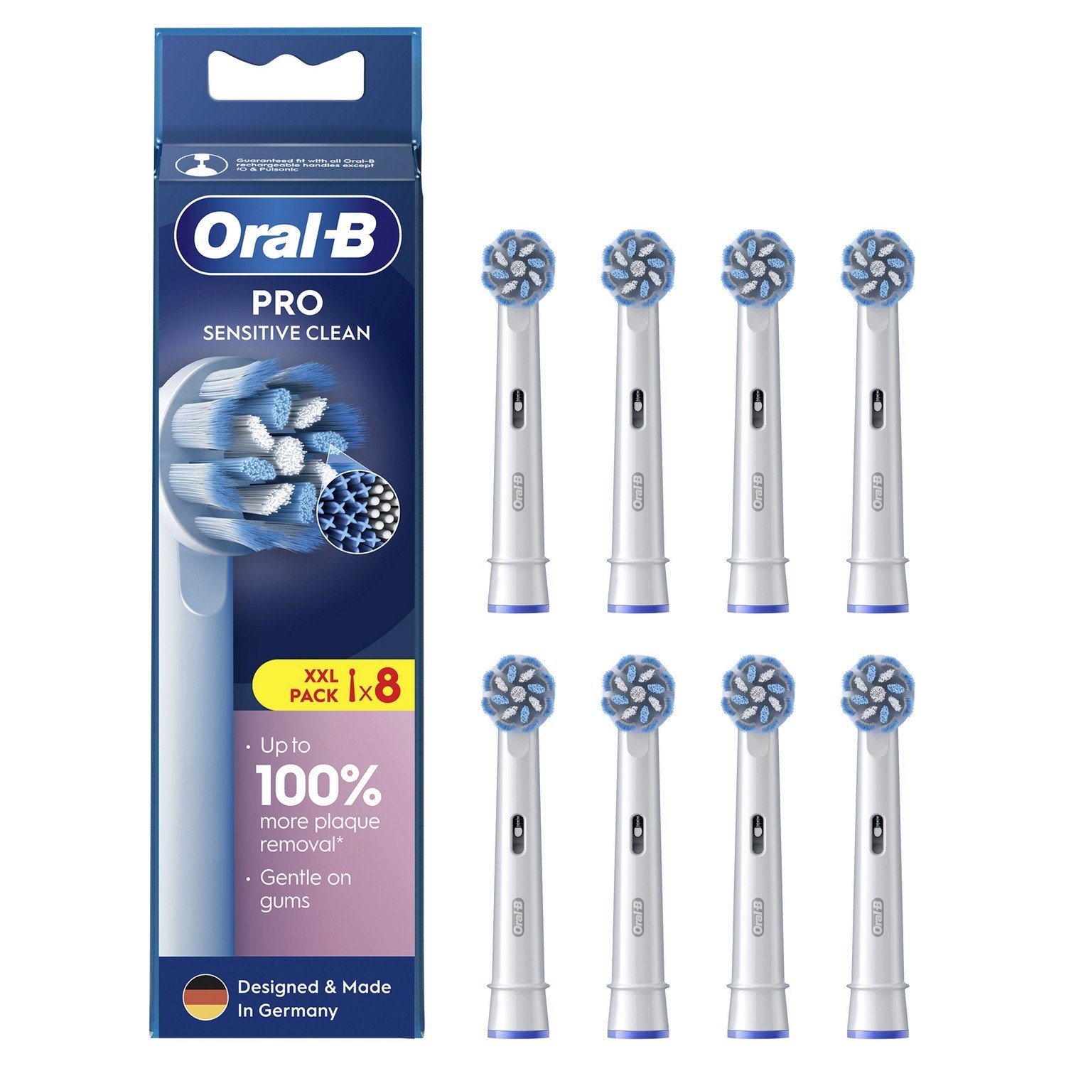 Końcówki do szczoteczek Oral-B EB60X SensitiveClean 8 szt.