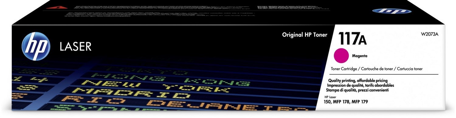 Oryginał Toner HP 117A (W2073A) purpurowy