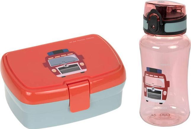 Zestaw śniadaniowy Lassig Tiny Drivers Wóz Strażacki Zestaw 12100576440