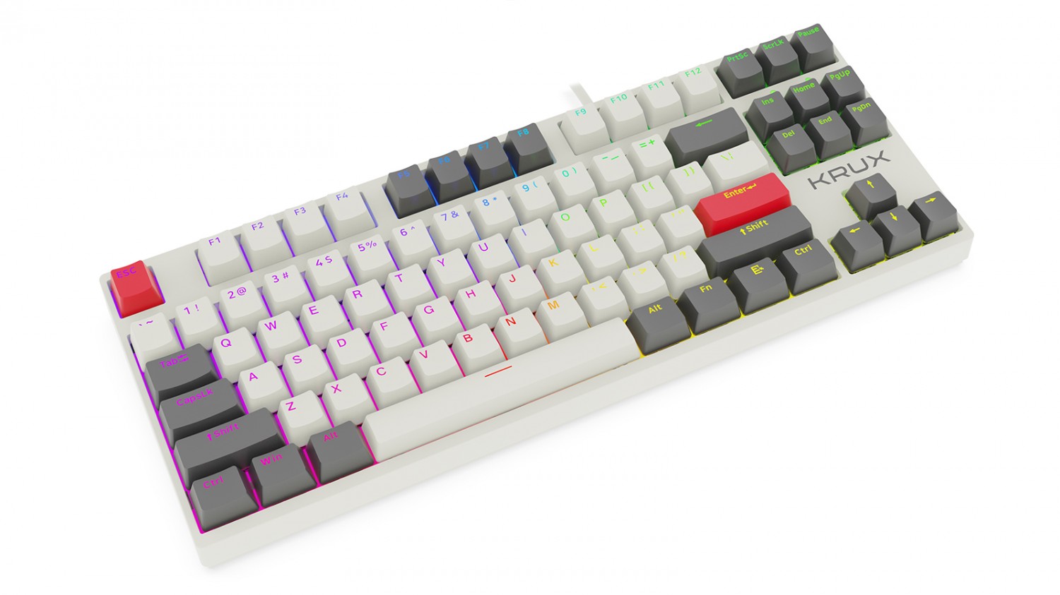 KRUX ATAX PRO RGB CREATOR RETRO GATERON YELLOW PRO