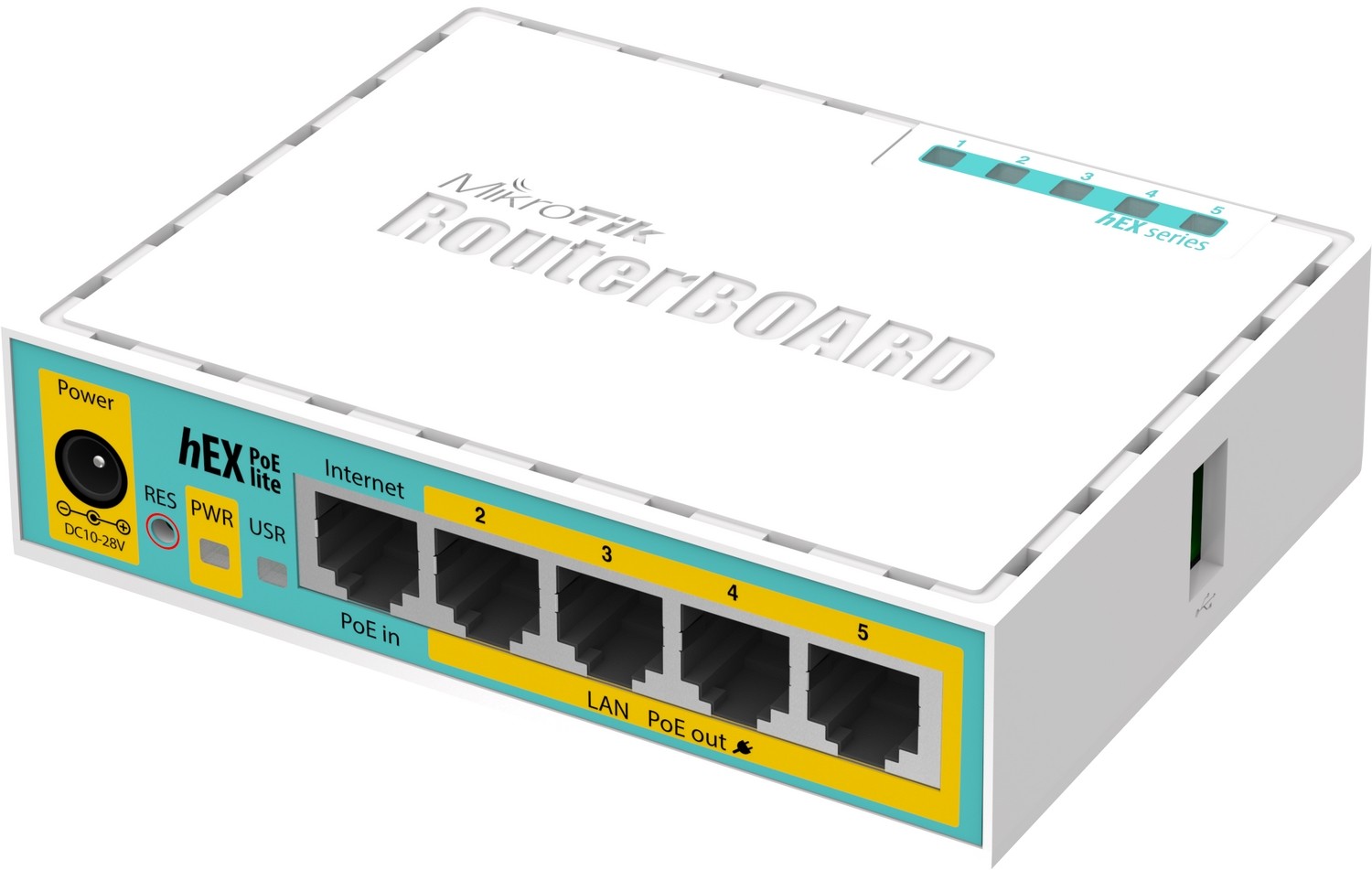 MIKROTIK RB750UPr2 hEX PoE lite Router