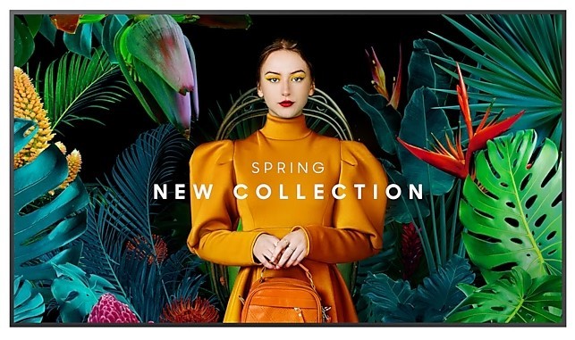 Samsung QB43C 43” Smart Signage 4K (350 nit, Tizen 7.0, IP5X)