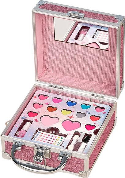 Zestaw kosmetyczny Souza! Walizka Z Kosmetykami 18 el.107144 różowy