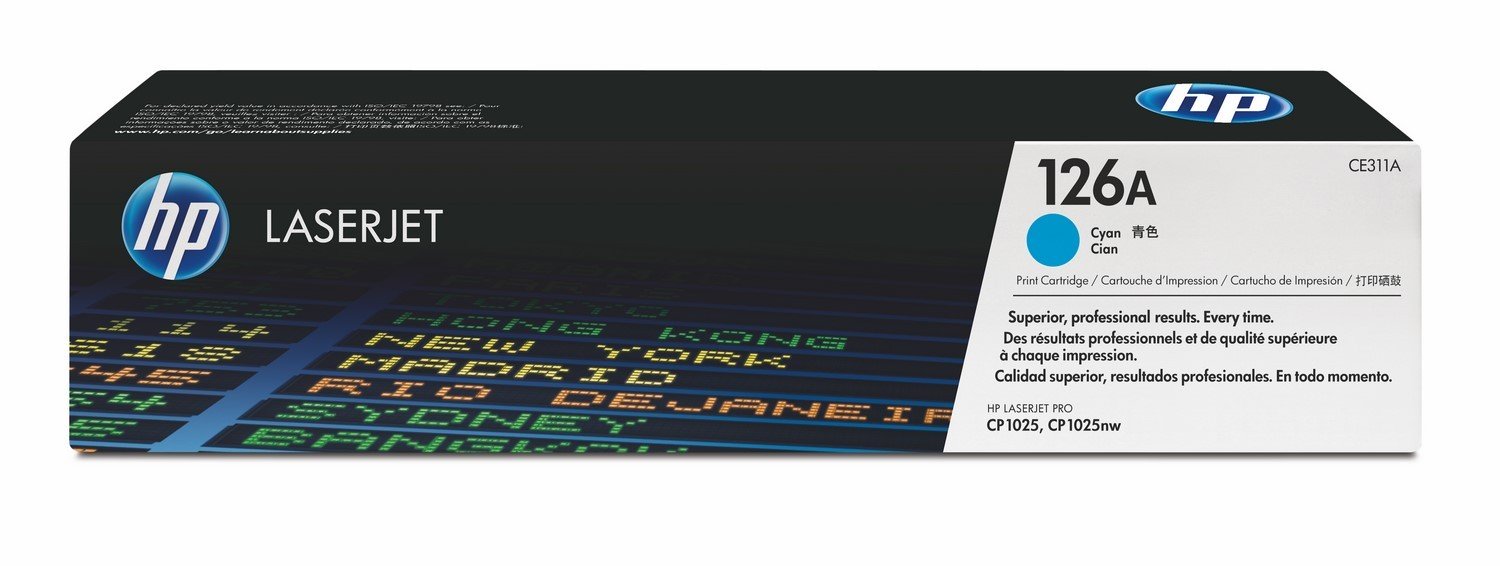 Oryginał Toner HP CE311A błękitny