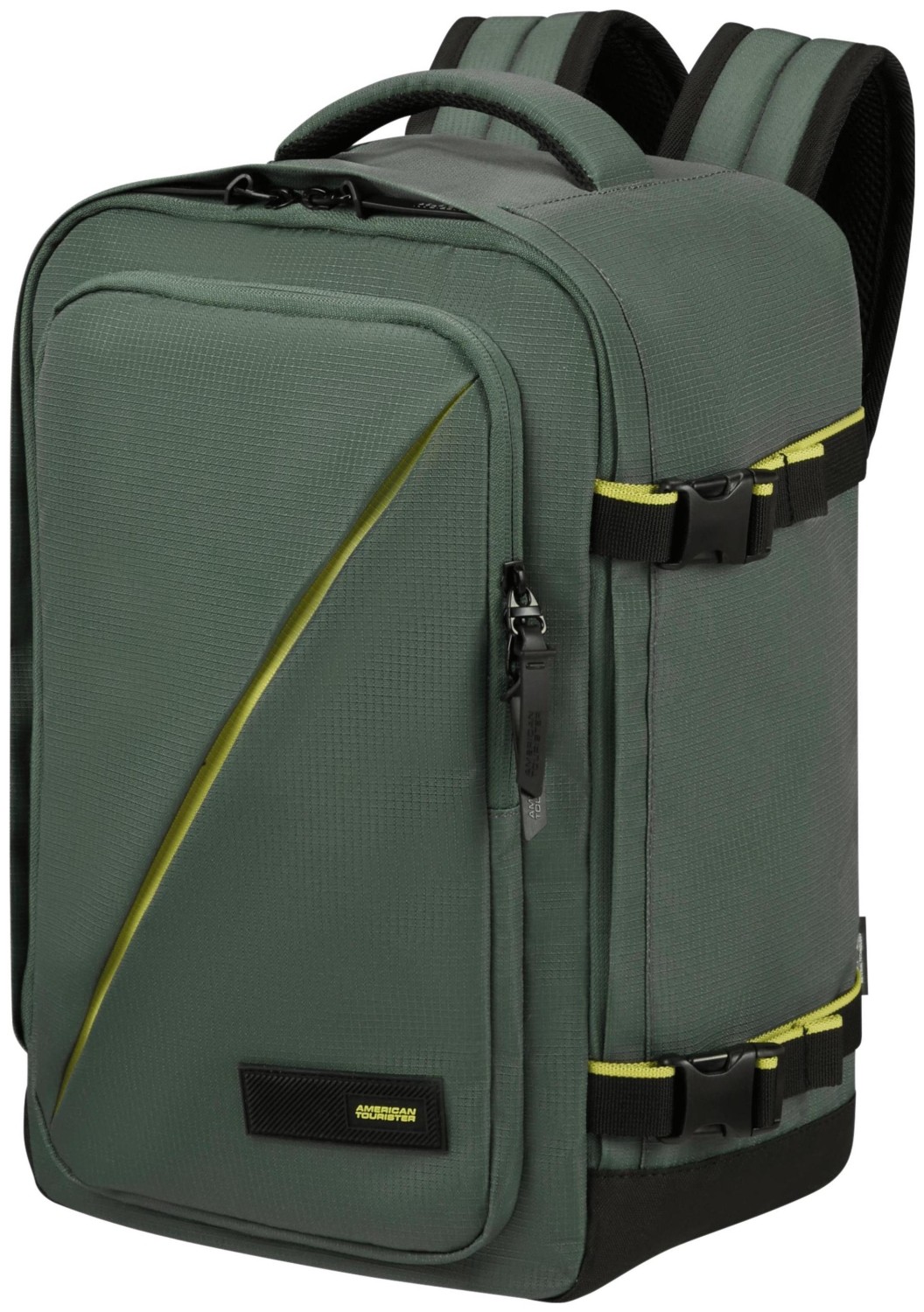 Plecak American Tourister Take2Cabin S Ryanair ciemnozielony