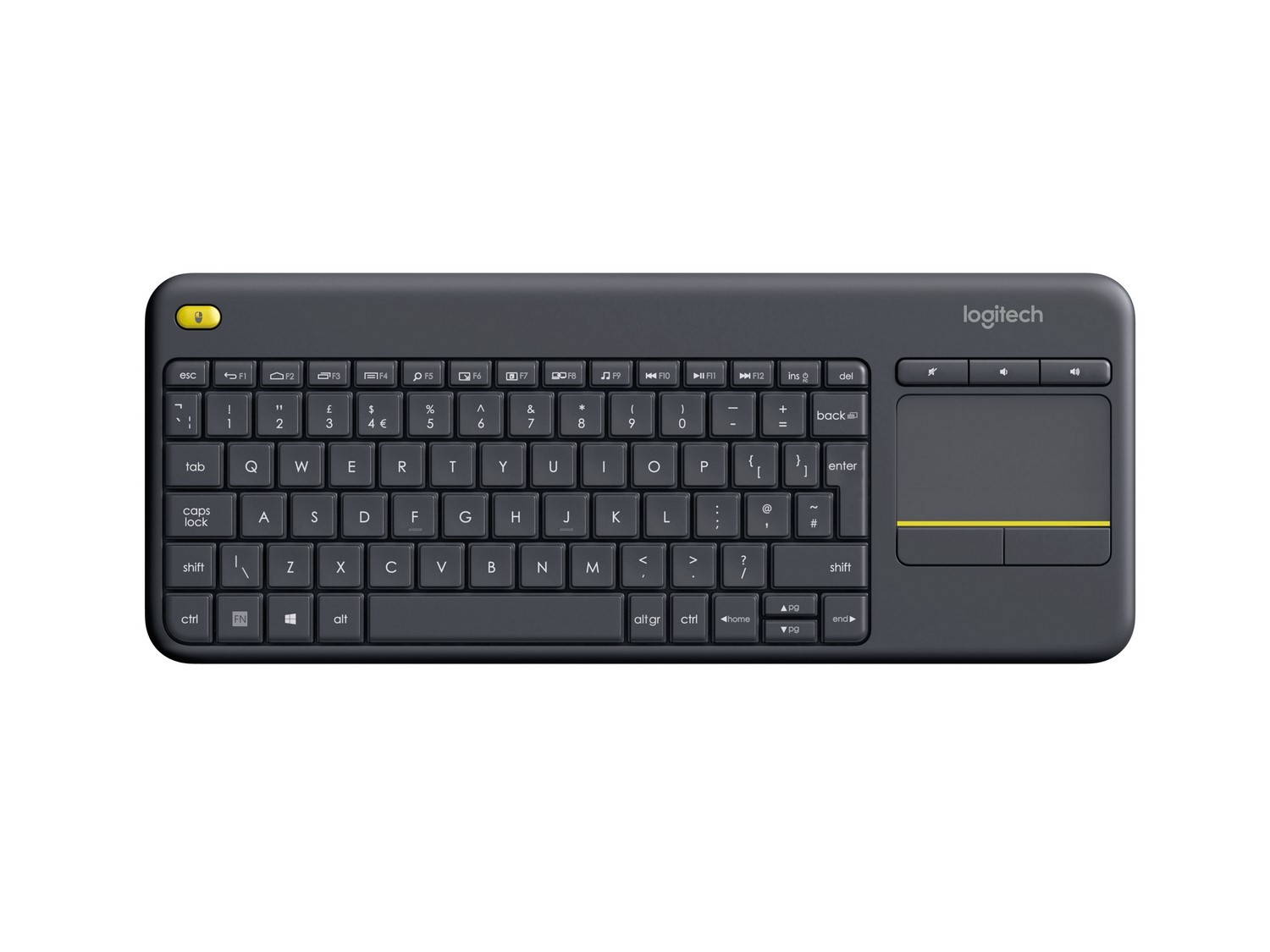 Logitech K400 Plus Czarna