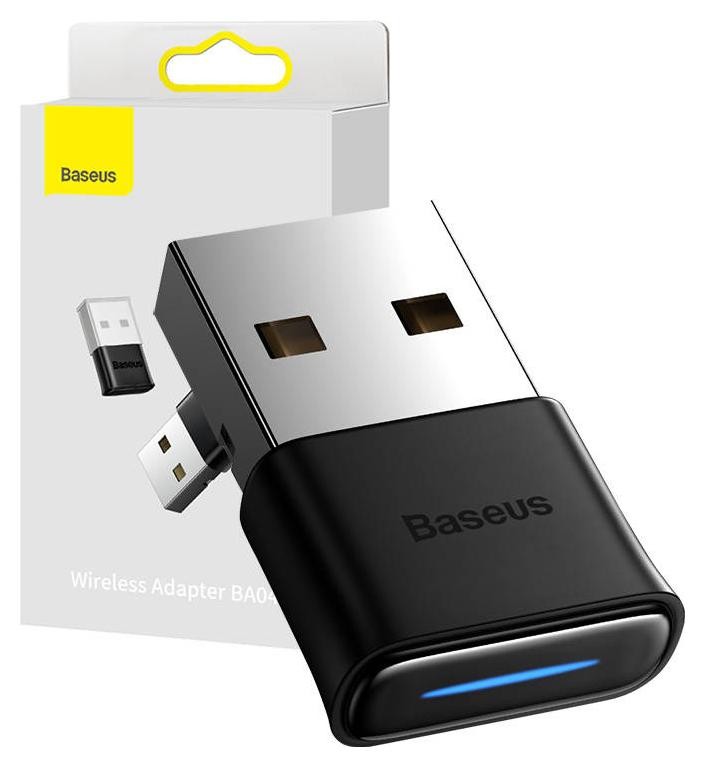 Baseus BA04 Adapter Bluetooth 5.1 (czarny)
