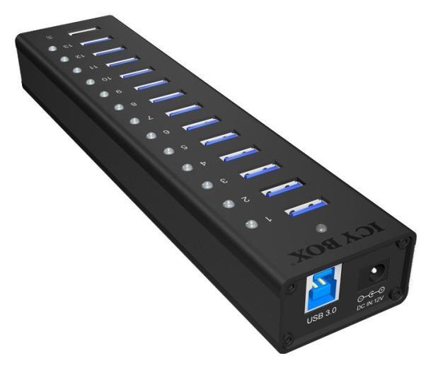 Icy box IB-AC6113 13-portowy + port ładowania