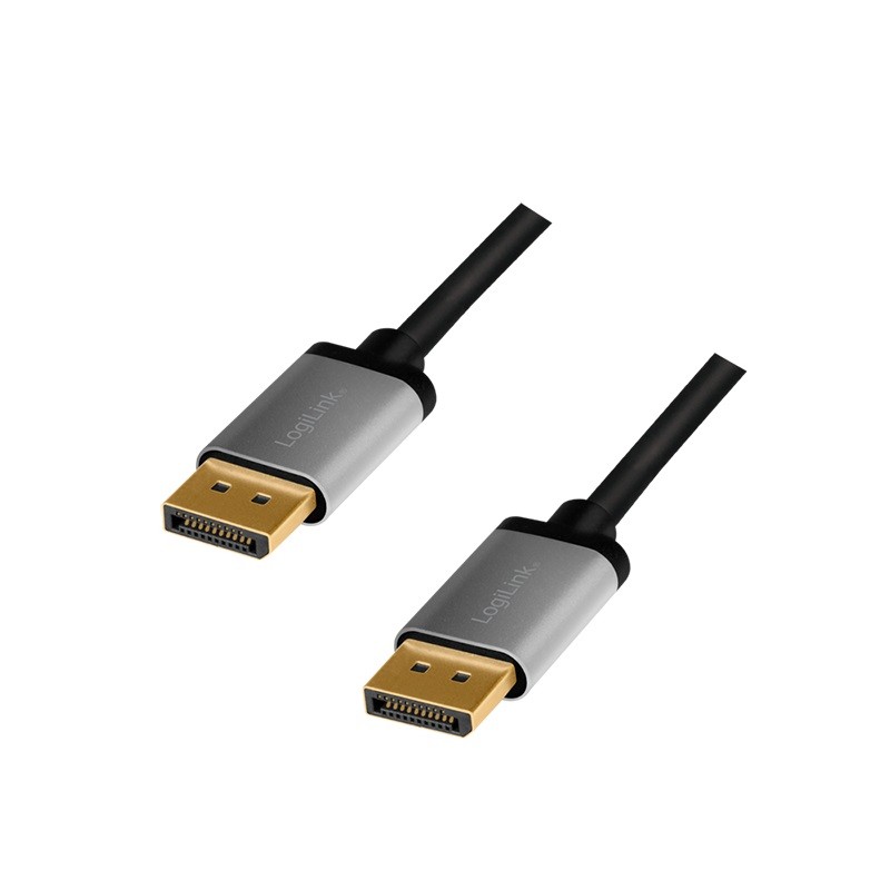 LogiLink DisplayPort 5.0m czarno-szary