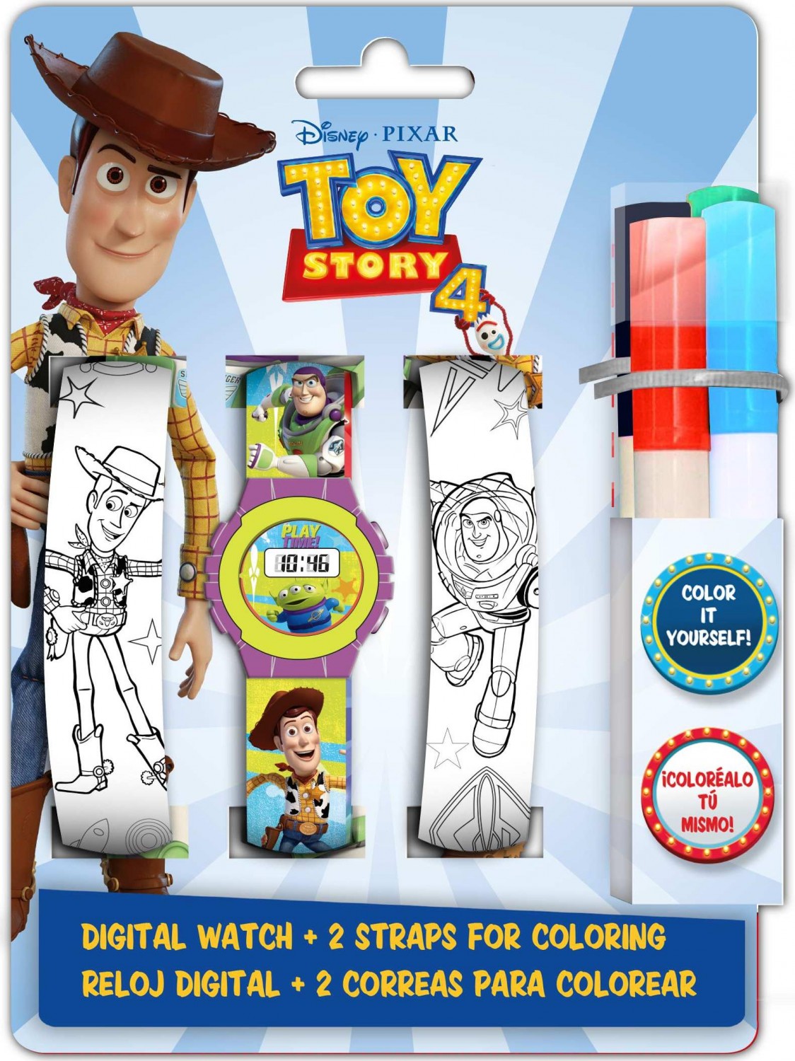 Toy Story z paskami do kolorowania WD20340