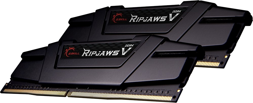 G.SKILL Ripjaws V Black 32GB [2x16GB 3600MHz DDR4 CL18 XMP2.0 DIMM]