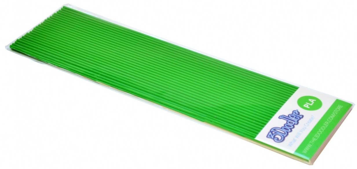 Pla 3Doodler do długopisów Create i PRO | PLA | 3mm | 25 szt. Greener Grass