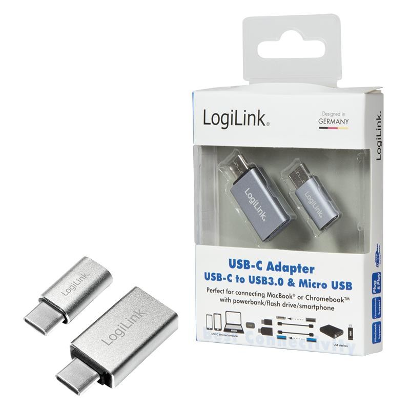 LogiLink USB 3.1 C - USB & micro USB