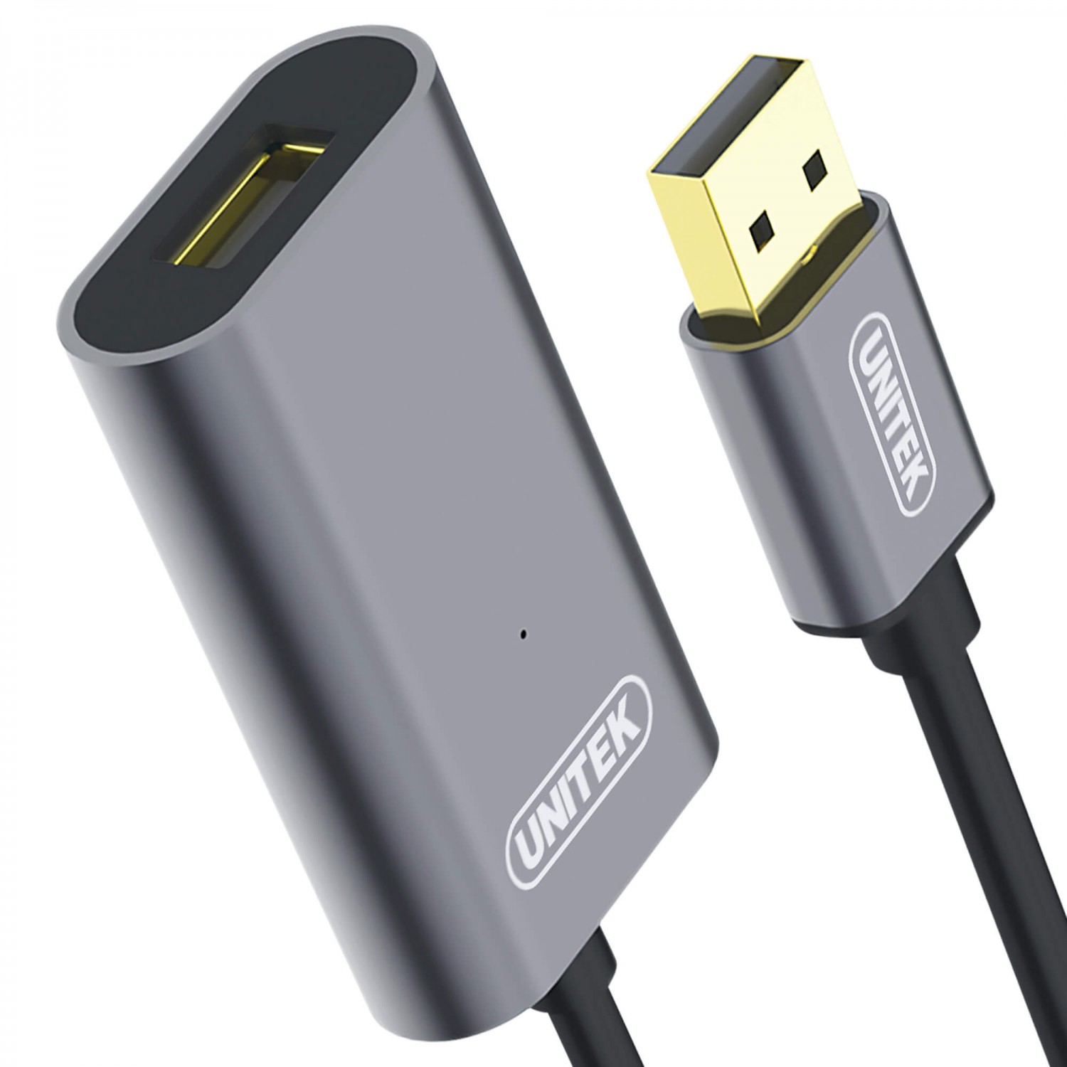Unitek USB 2.0 M/F 5.0m pozłacane końcówki
