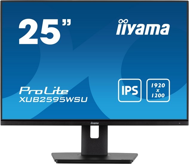 iiyama ProLite XUB2595WSU-B5 - 75Hz | WXGA | 25'' | IPS | 4ms