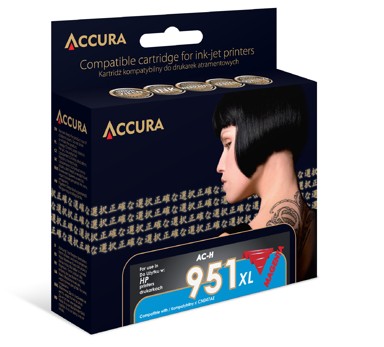 Zamiennik Accura ink HP No. 951XL (CN047AE) zamiennik