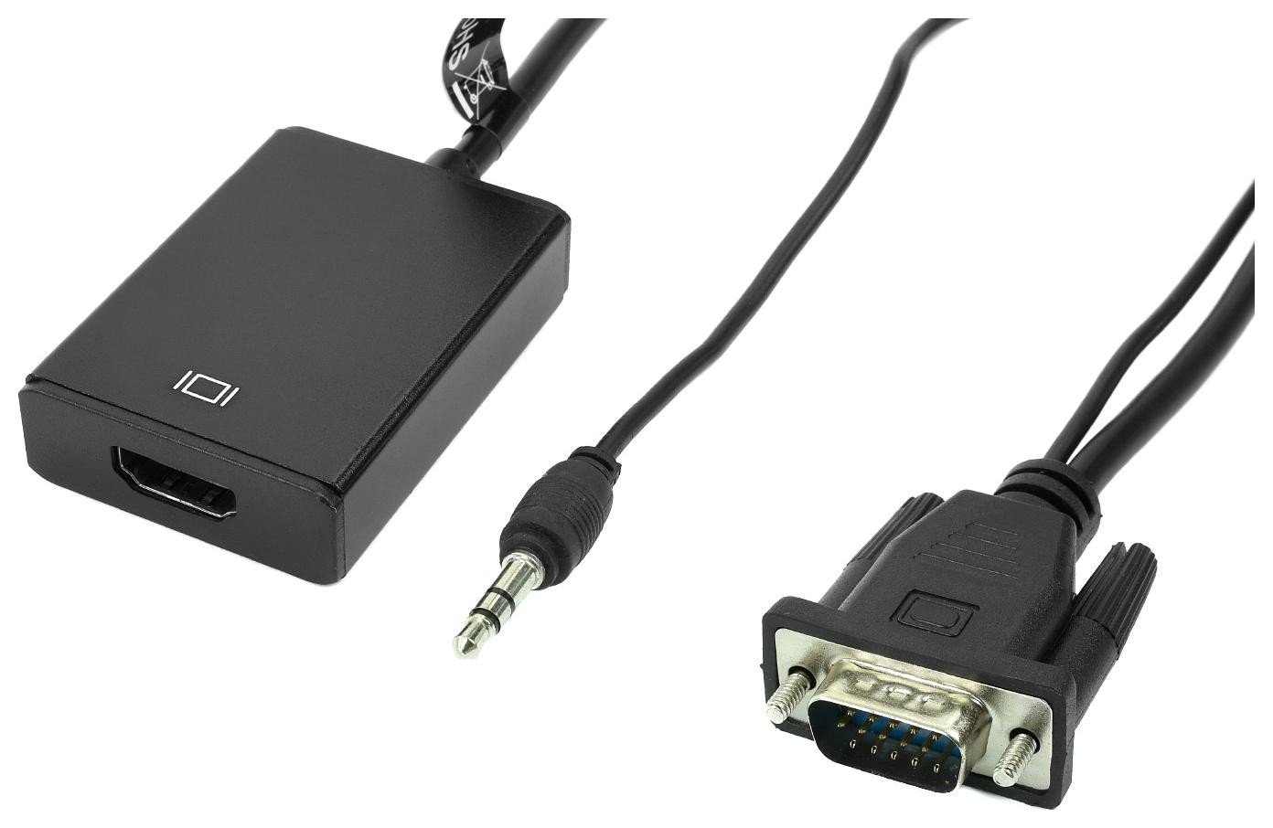 Accura VGA + minijack - HDMI 0.2m
