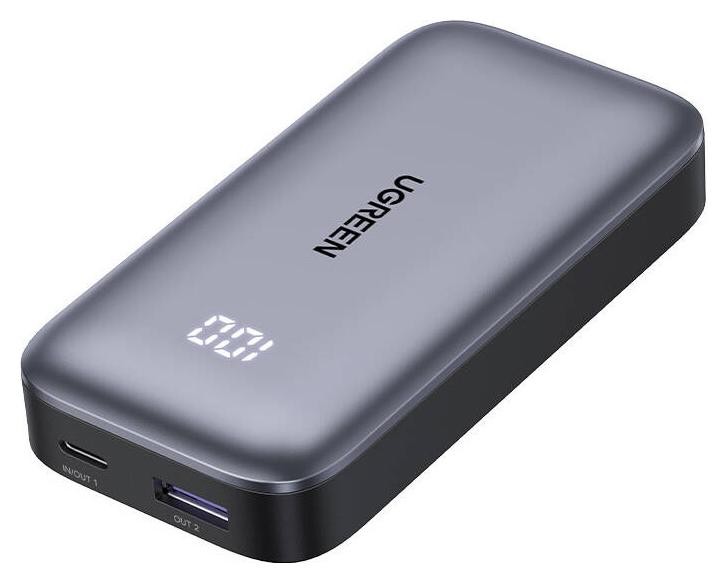 Ugreen Nexode PB502 10000 mAh USB + USB-C 30W PD czarny