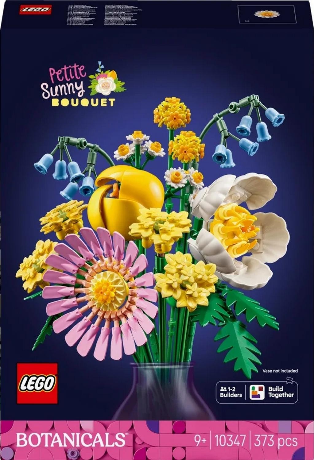 Klocki konstrukcyjne LEGO Botanical Collection 10347 Mały Słoneczny Bukiet