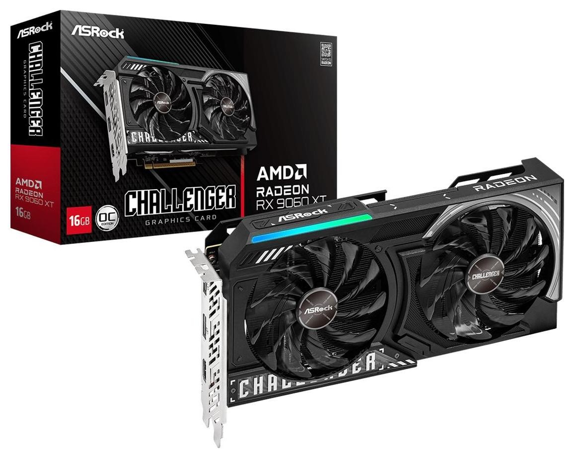 ASRock Radeon RX 9060 XT Challenger 16GB OC