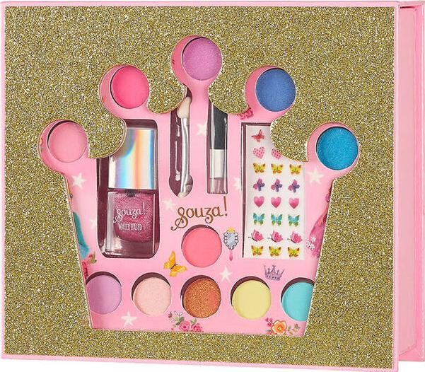 Zestaw kosmetyczny Souza! Korona Szkatułka z Kosmetykami 15 el. 107137