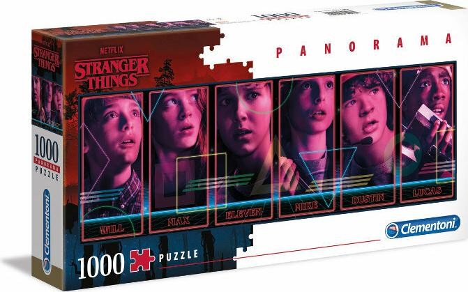 Puzzle Clementoni Panorama Stranger Things 2020 Netflix 1000 el. 39548