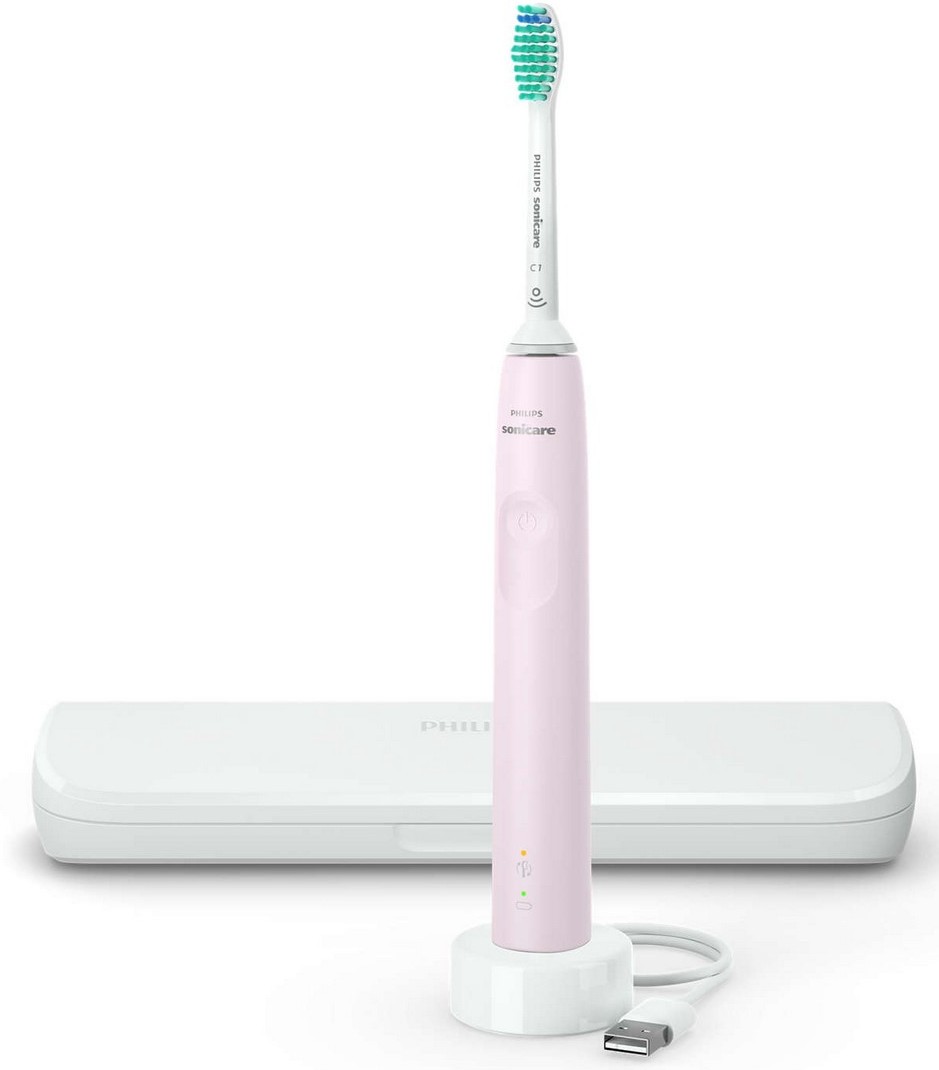 Szczoteczka soniczna Philips Sonicare 3100 series HX3673/11 różowy