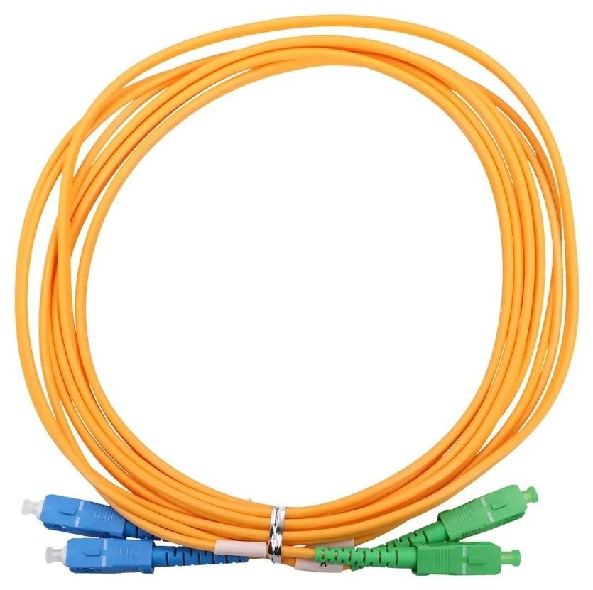 Jednomodowy Extralink SC/APC-SC/UPC | Jednomodowy, Duplex, G652D, 3mm, 15m