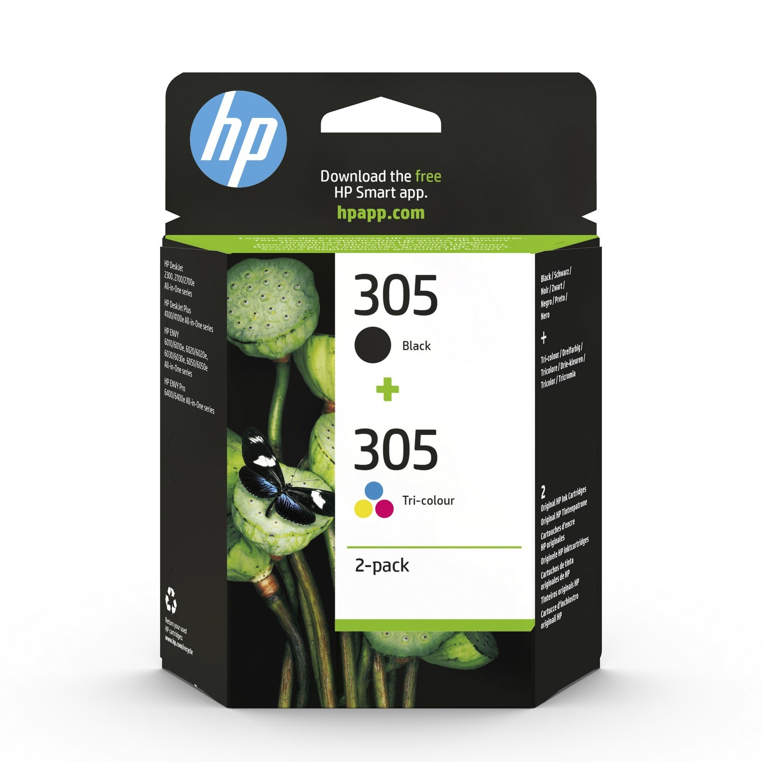 Oryginał HP 305 dwupak 6ZD17AE Instant Ink