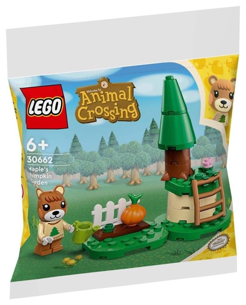 Klocki konstrukcyjne LEGO Animal Crossing 30662 Dyniowy ogród Maple