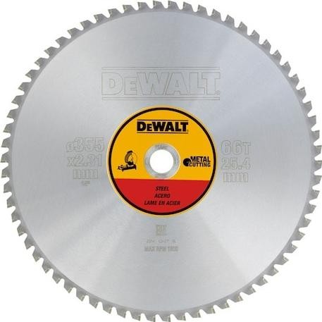 DeWALT DT1926 tarcza do stali 355x25, 4mm, 66t