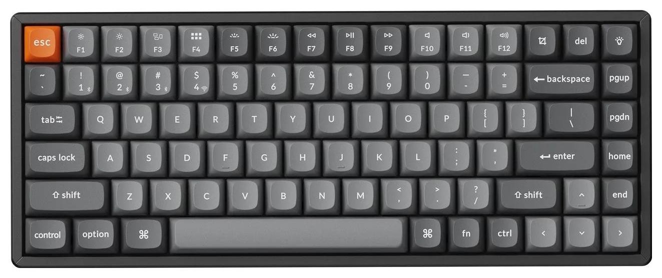 Keychron K2 Max 75% Red Switch Black