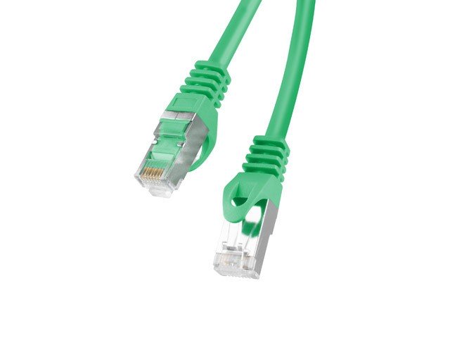 Patchcord kat.6 FTP 5m zielony Fluke Passed Lanberg