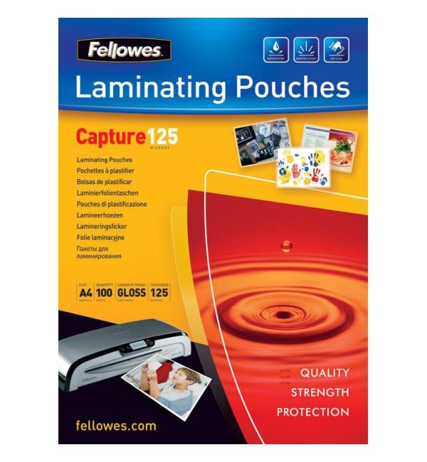 125mik Fellowes 125mik A6 100szt (53072)