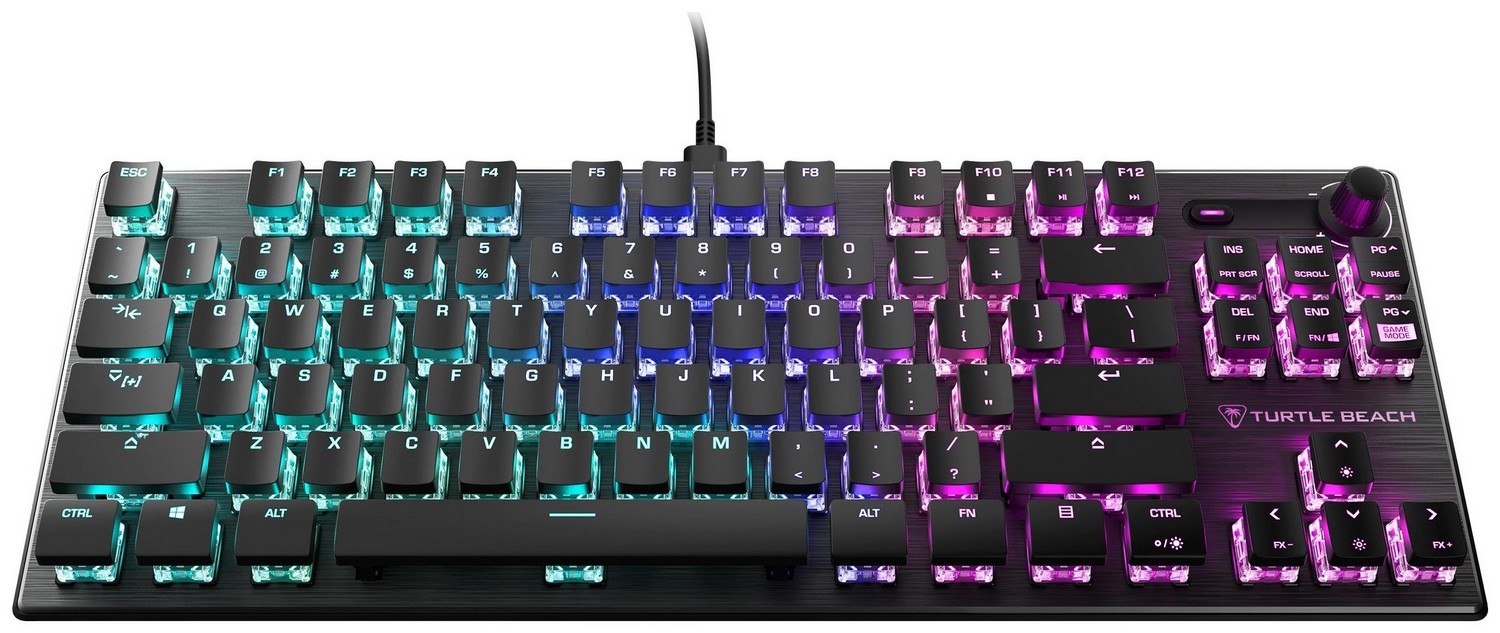 Turtle Beach Vulcan TKL AIMO, Black, Linear, US