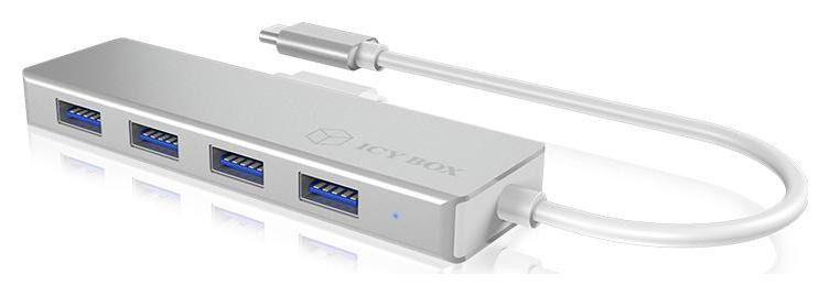 Icy box IB-HUB1425-C3 4-portowy
