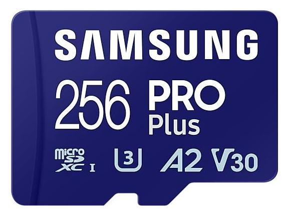 Samsung Pro PLUS microSDXC 256GB UHS-I U3 [Zapis 130MB/s Odczyt 180MB/s] wersja 2023