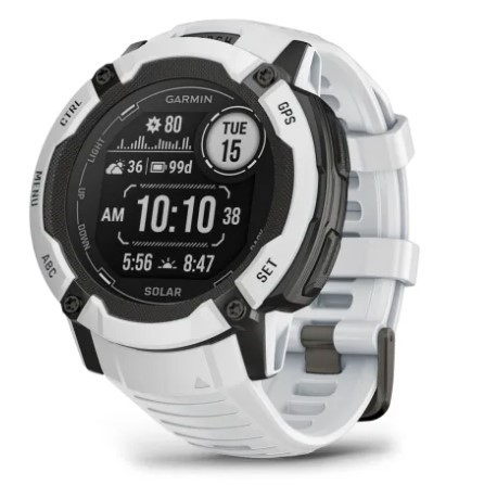 Garmin Instinct 2X Solar (kamiennobiały / kamiennobiały pasek)