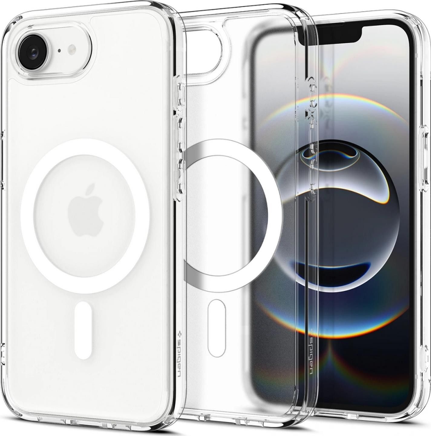 Etui typu plecki Spigen Ultra Hybrid Magsafe do iPhone 16E frost white