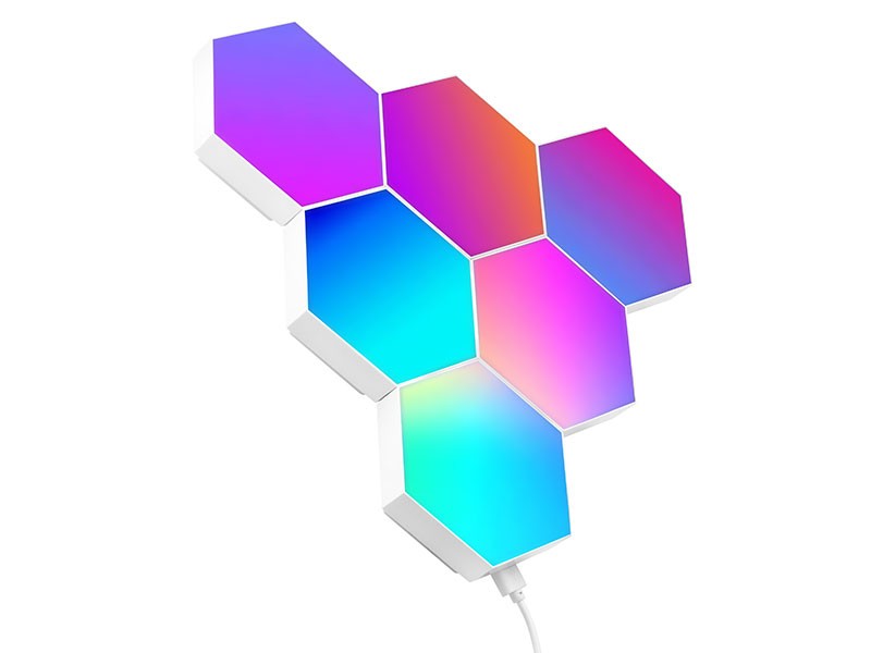 Tracer sześciokątne lampy RGB Ambience -Smart Hexagon