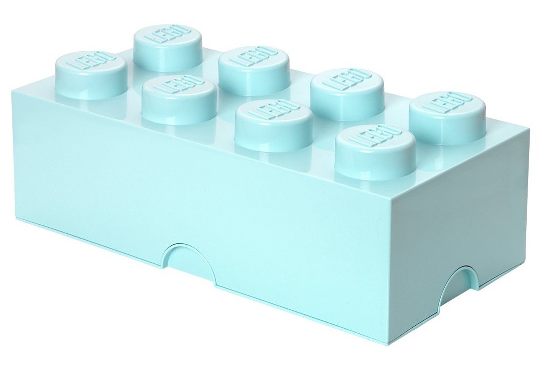 Pudełko na klocki Lego Storage Brick 8 morski