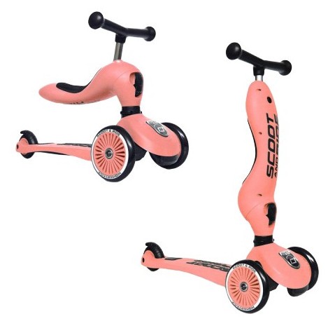 Scoot & Ride Highwaykick 1 2w1 Peach 96353