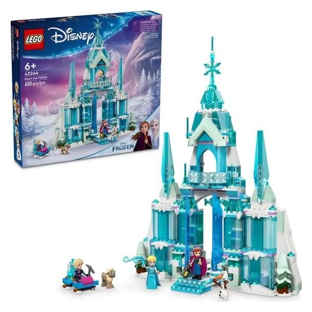 Klocki konstrukcyjne LEGO Disney 43244 Lodowy pałac Elzy