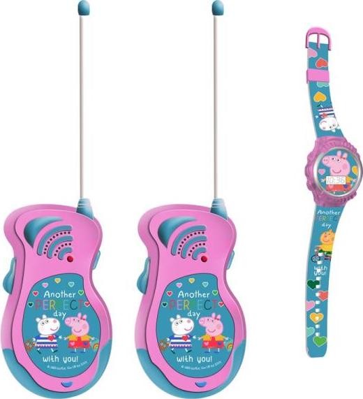 Świnka Peppa Walkie Talkie PP17047 różowy