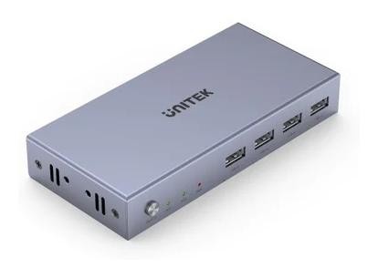 Unitek Przełącznik KVM 4K HDMI 2.0 2-in 1-out +USB