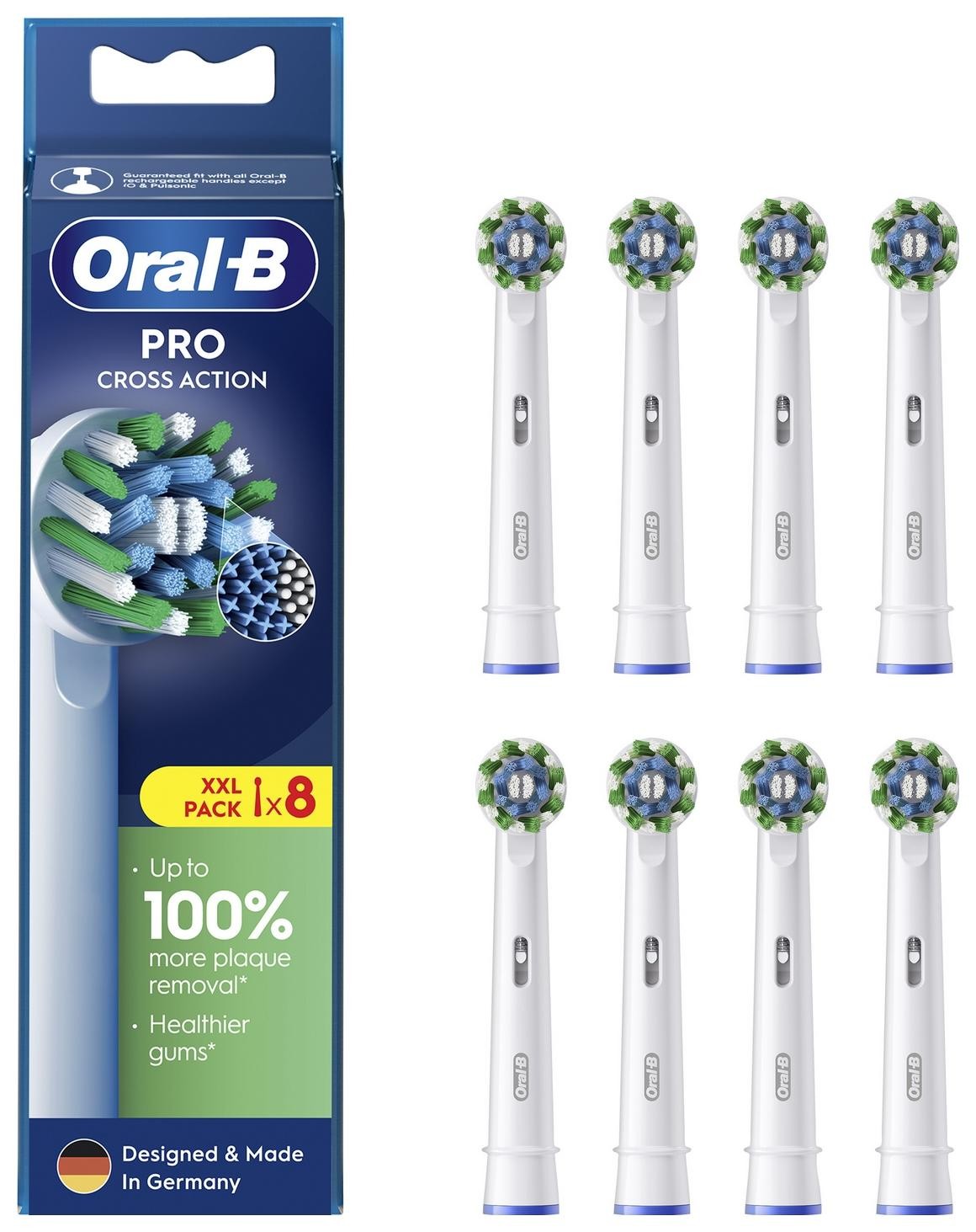 Końcówki do szczoteczek Oral-B EB50RX CrossAction 8 szt.