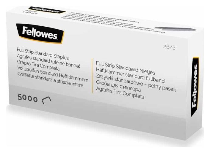 Fellowes 26/6 pełnowym. 5000 szt.