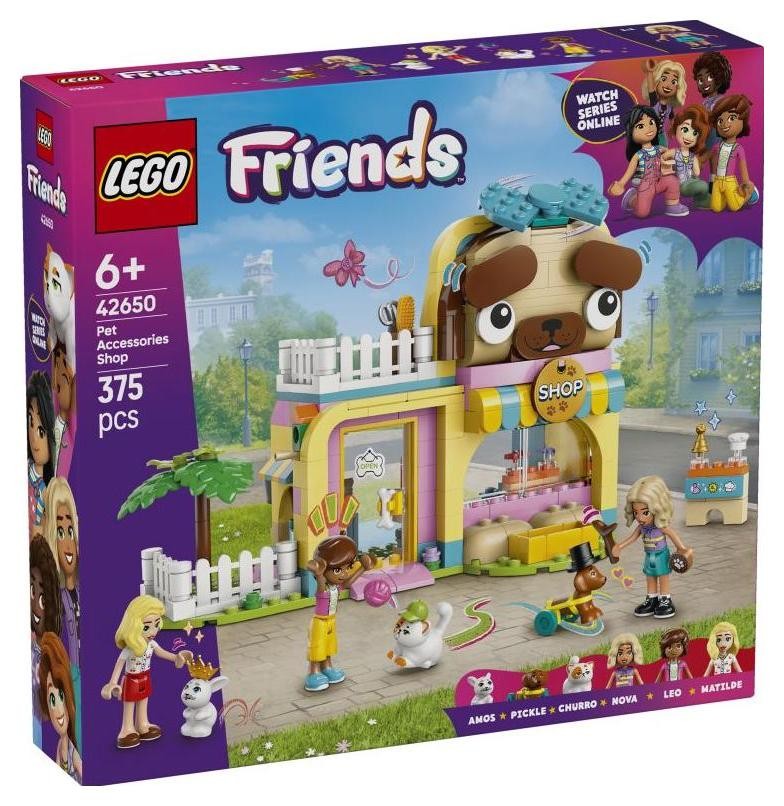 Klocki konstrukcyjne LEGO Friends 42650 Sklep z akcesoriami dla zwierząt