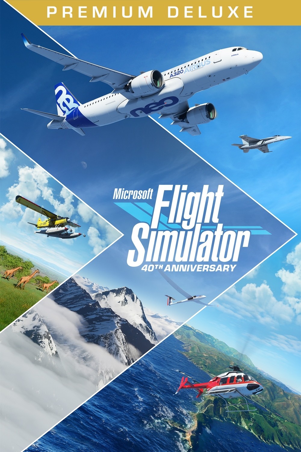 Microsoft Flight Simulator - Premium Deluxe 40th Anniversary Edition - Win, Xbox Series X, Xbox Series S - do pobrania - ESD