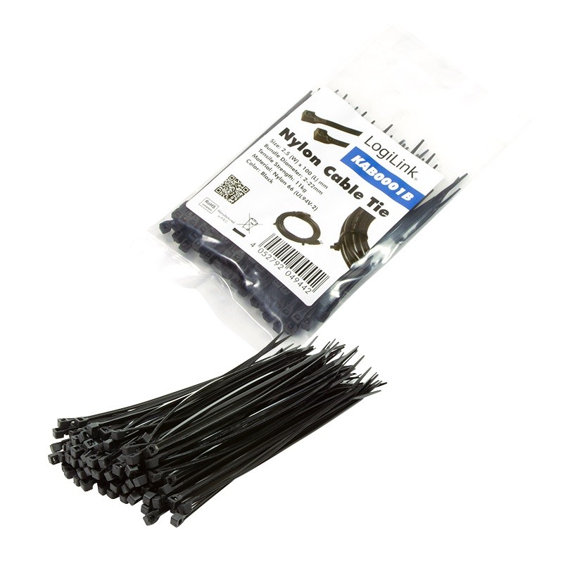 LogiLink zestaw 0.1m czarny